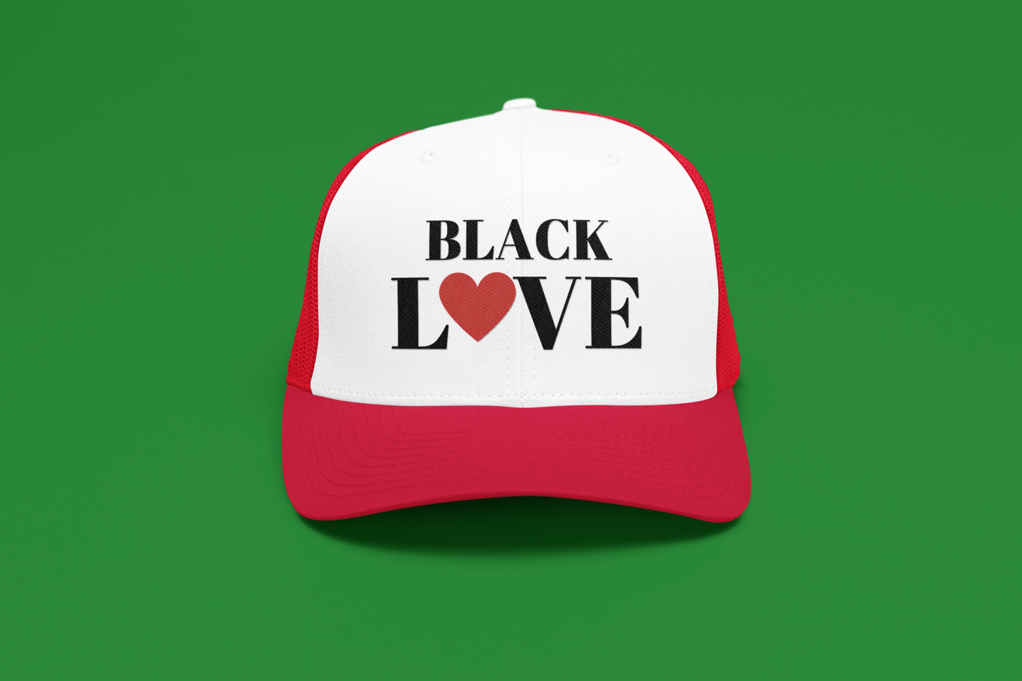 Black Love Trucker Hats