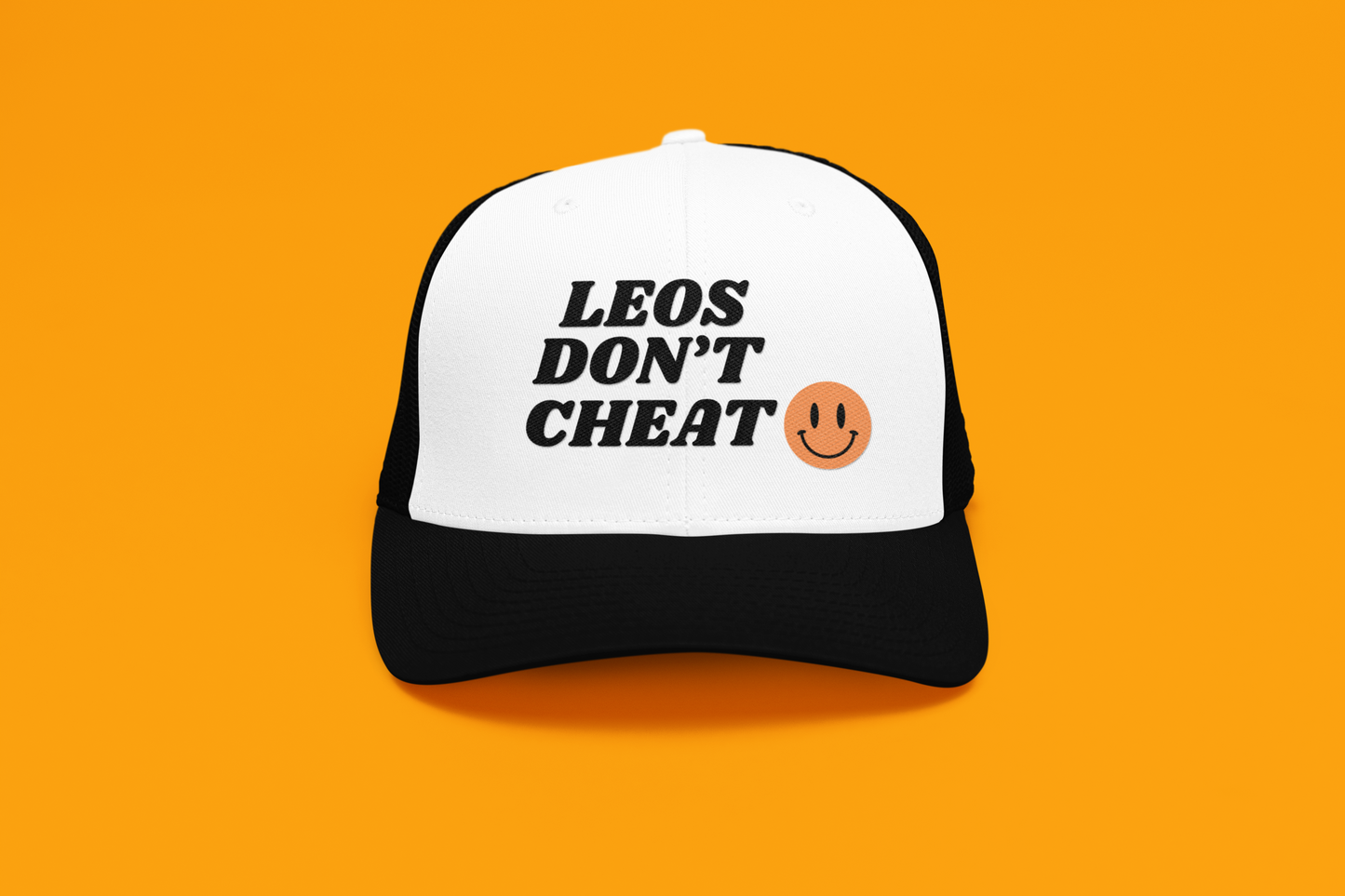 Leo Don't Cheat Trucker Hat